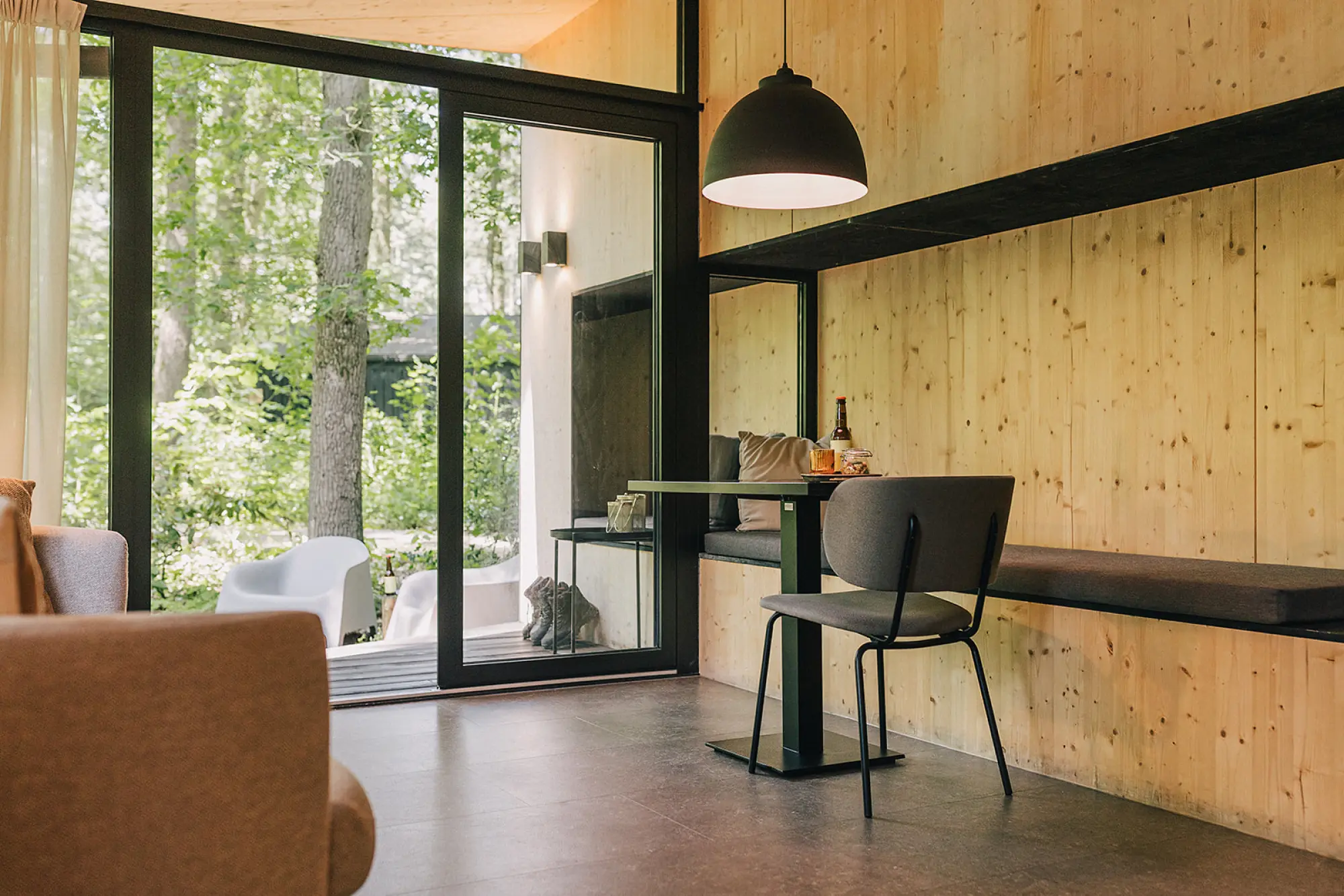 Boek een lodge bij Buitenplaats Petersburg op de Veluwe
